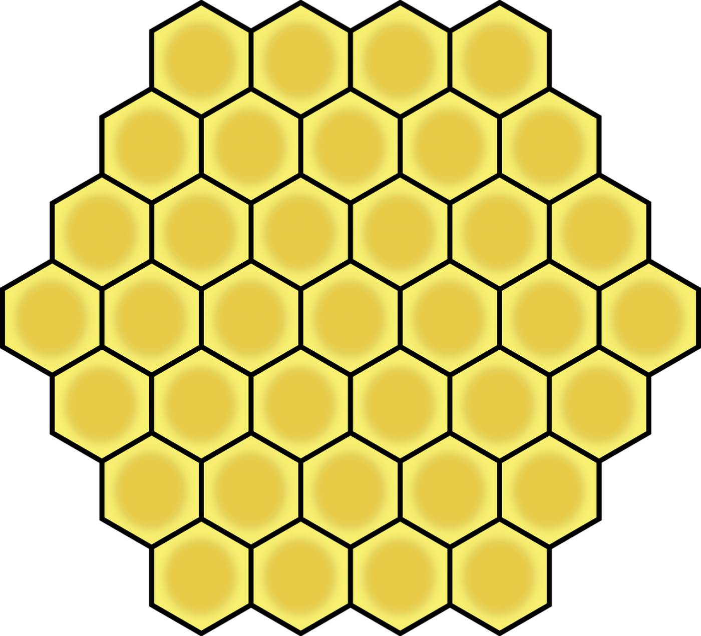honeycomb hexagon geometric pattern  svg vector