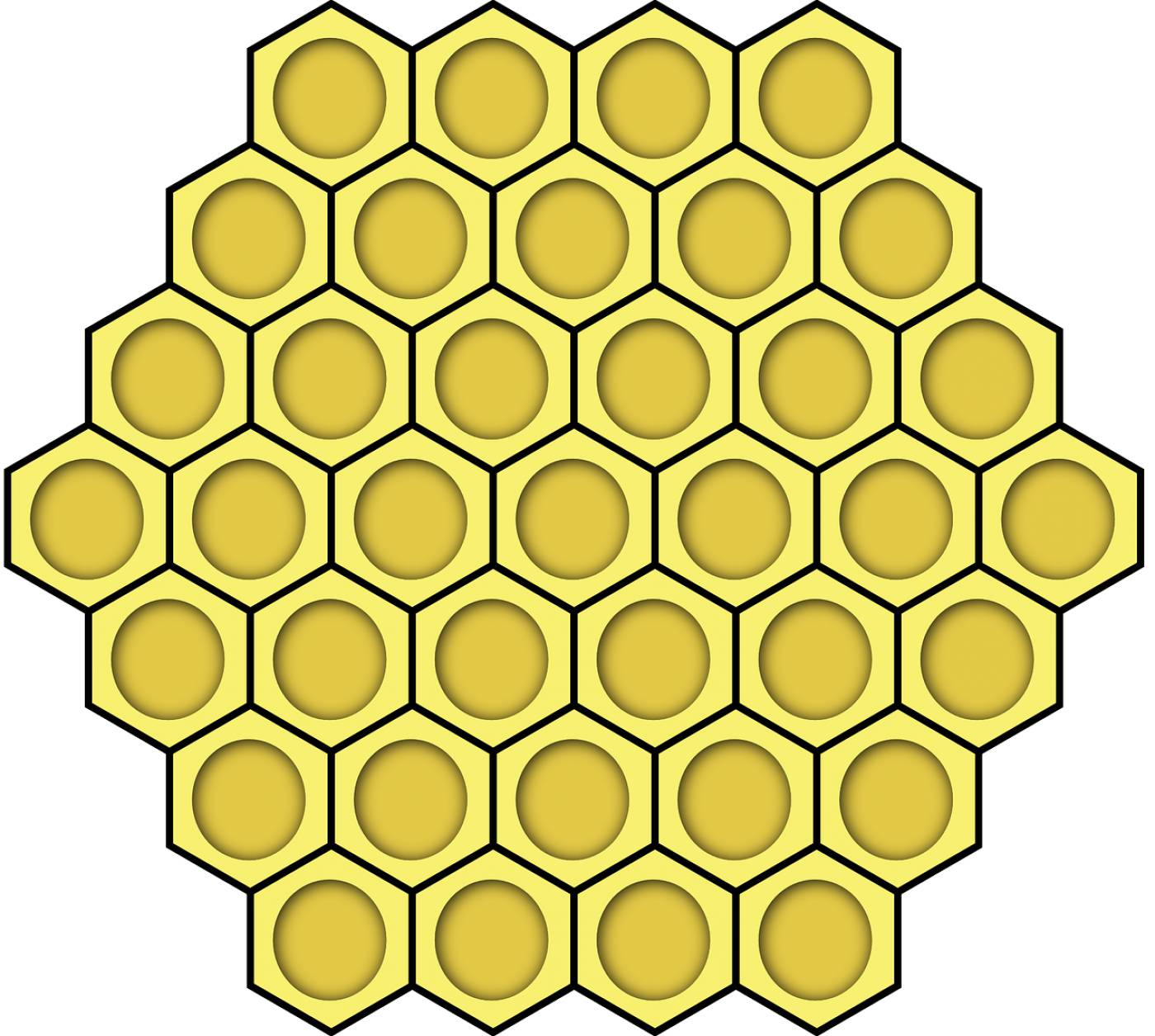 honeycomb honey honey bees comb  svg vector