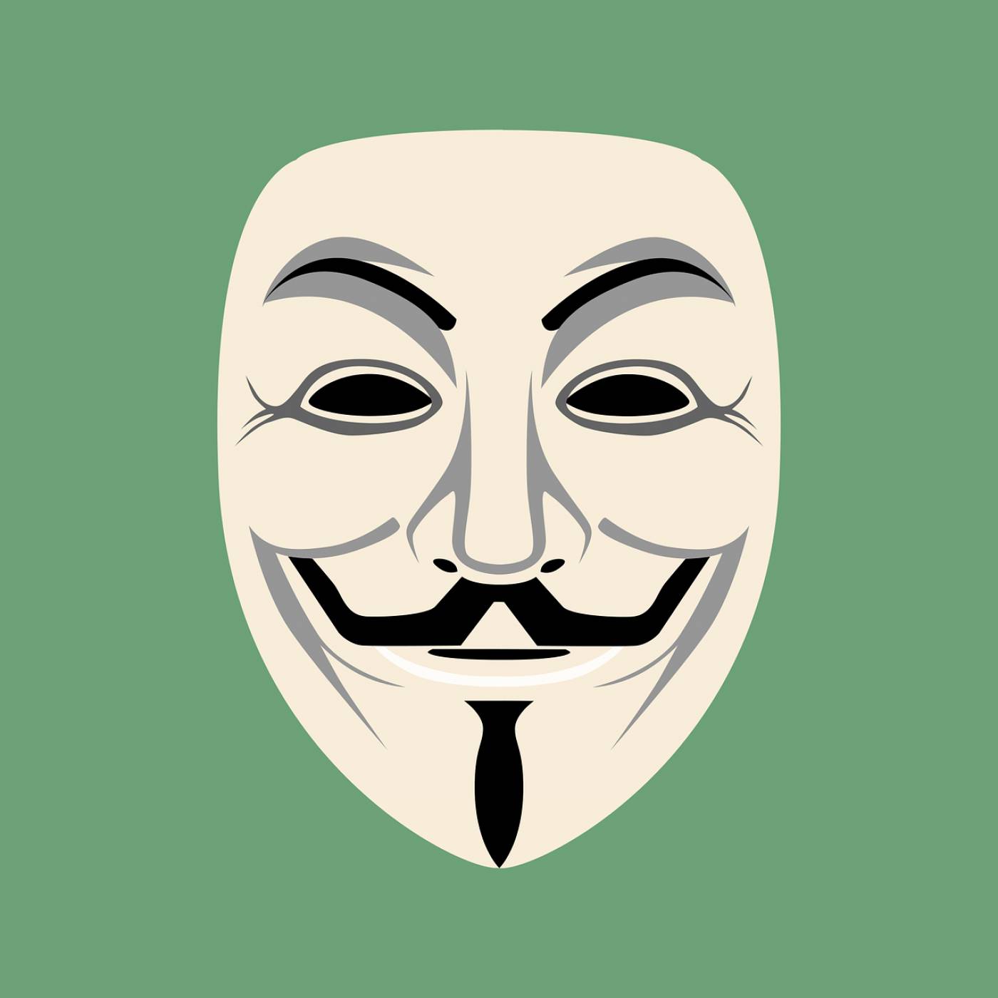 mask anonymous face disguise  svg vector