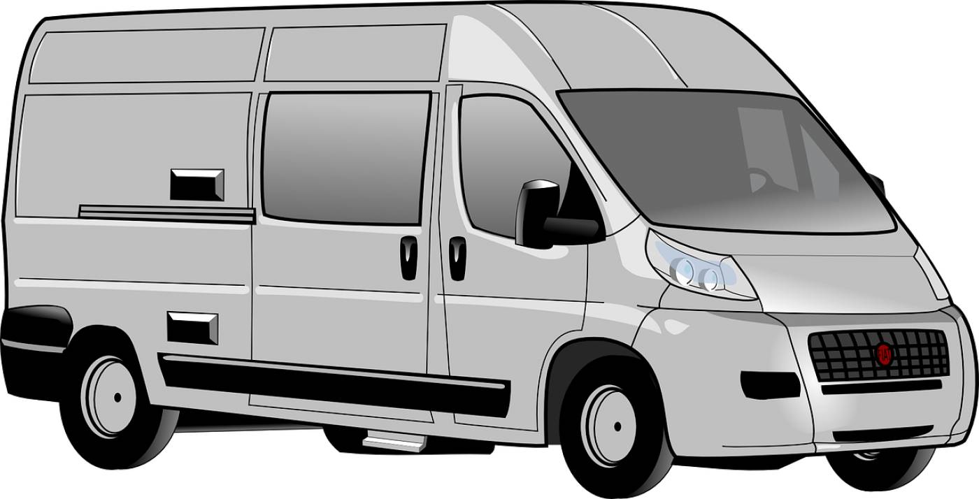minivan automobile transportation  svg vector