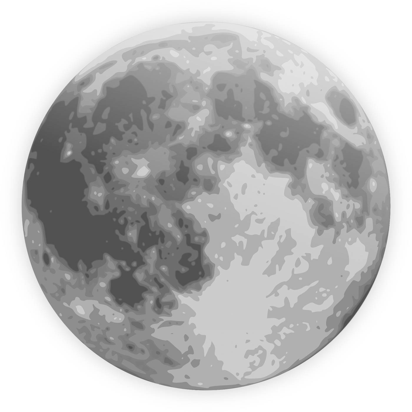 moon moon shine cosmic universe  svg vector