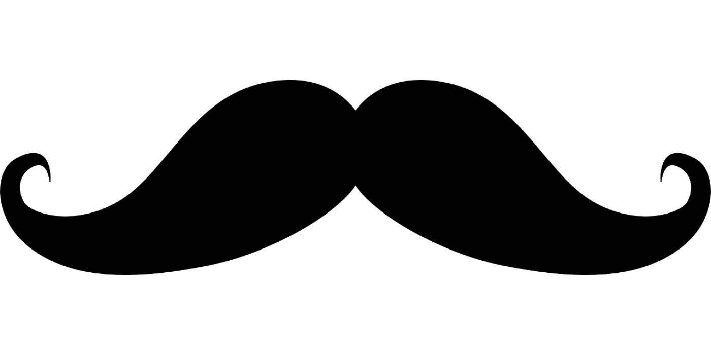 moustache handlebar mustache male  svg vector