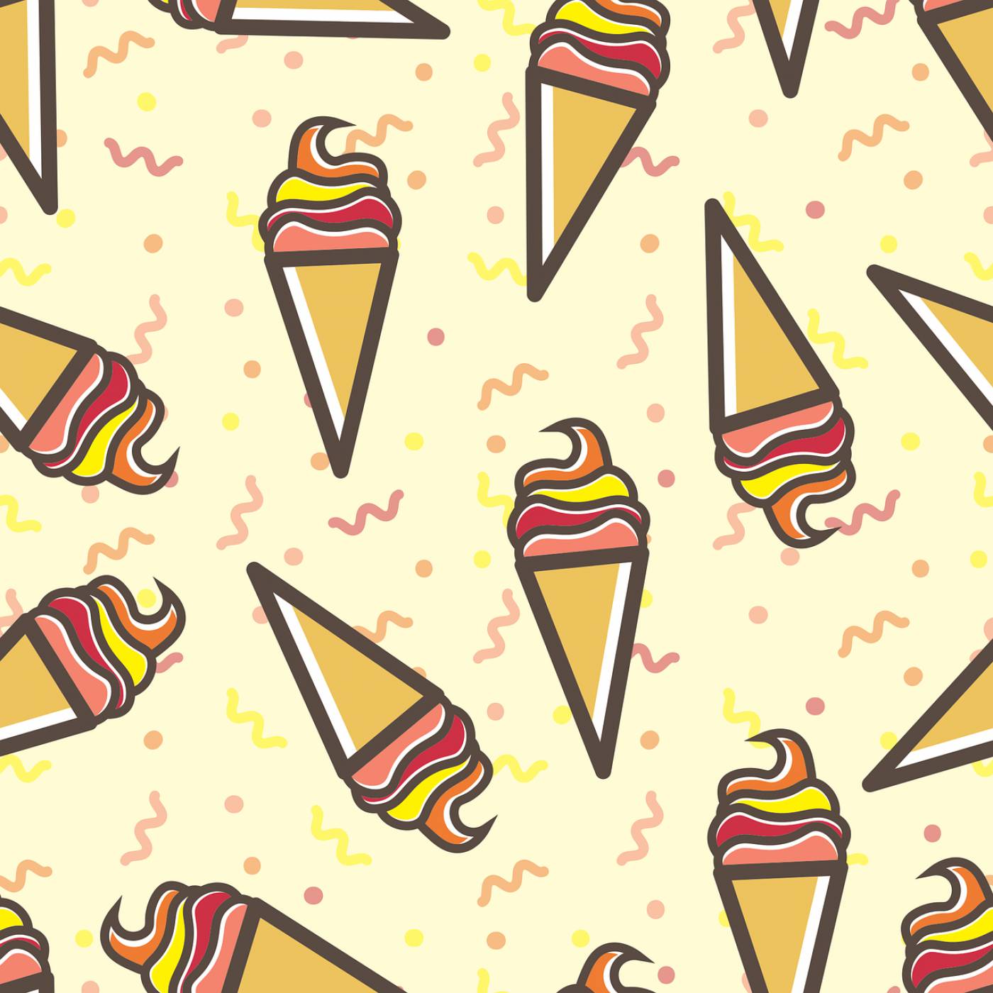 pattern sweet seamless background  svg vector