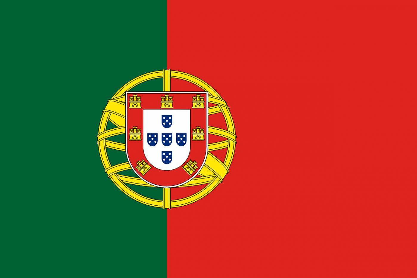 portugal flag national flag nation  svg vector