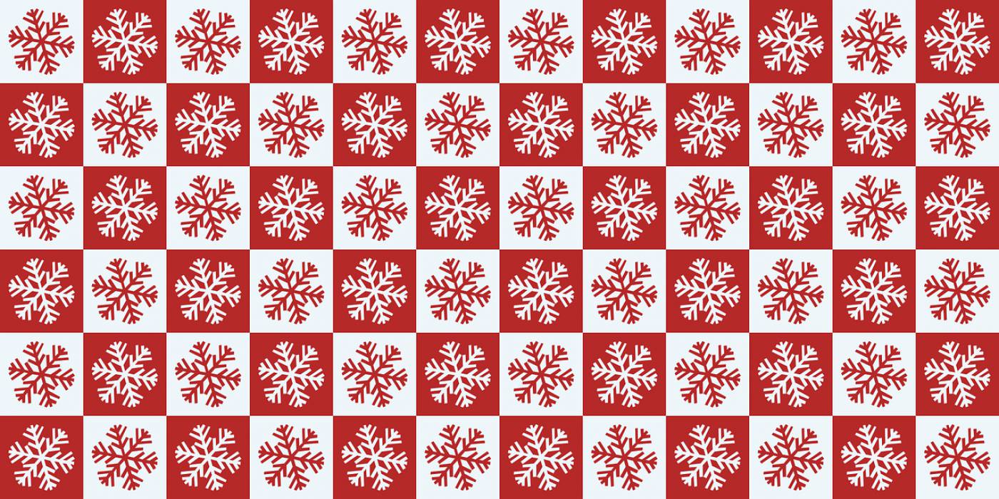 snowflake red white sample  svg vector