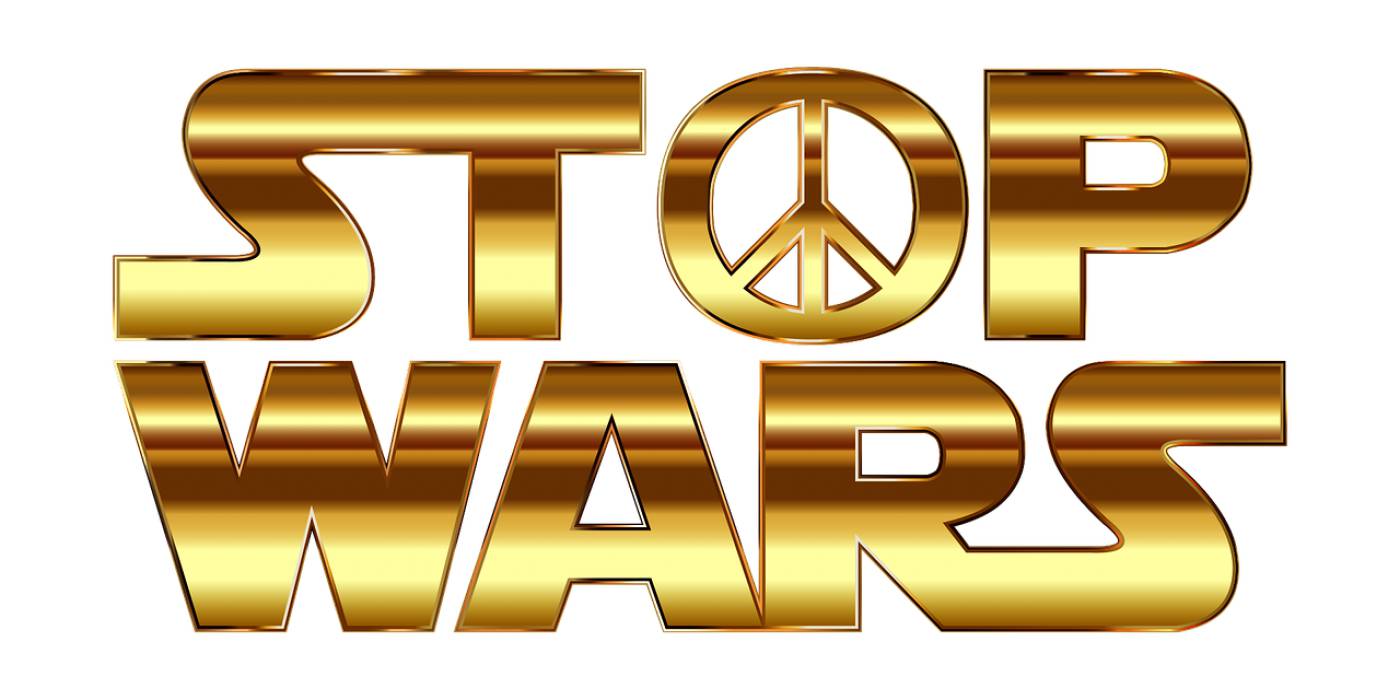 stop wars peace symbol sign  svg vector