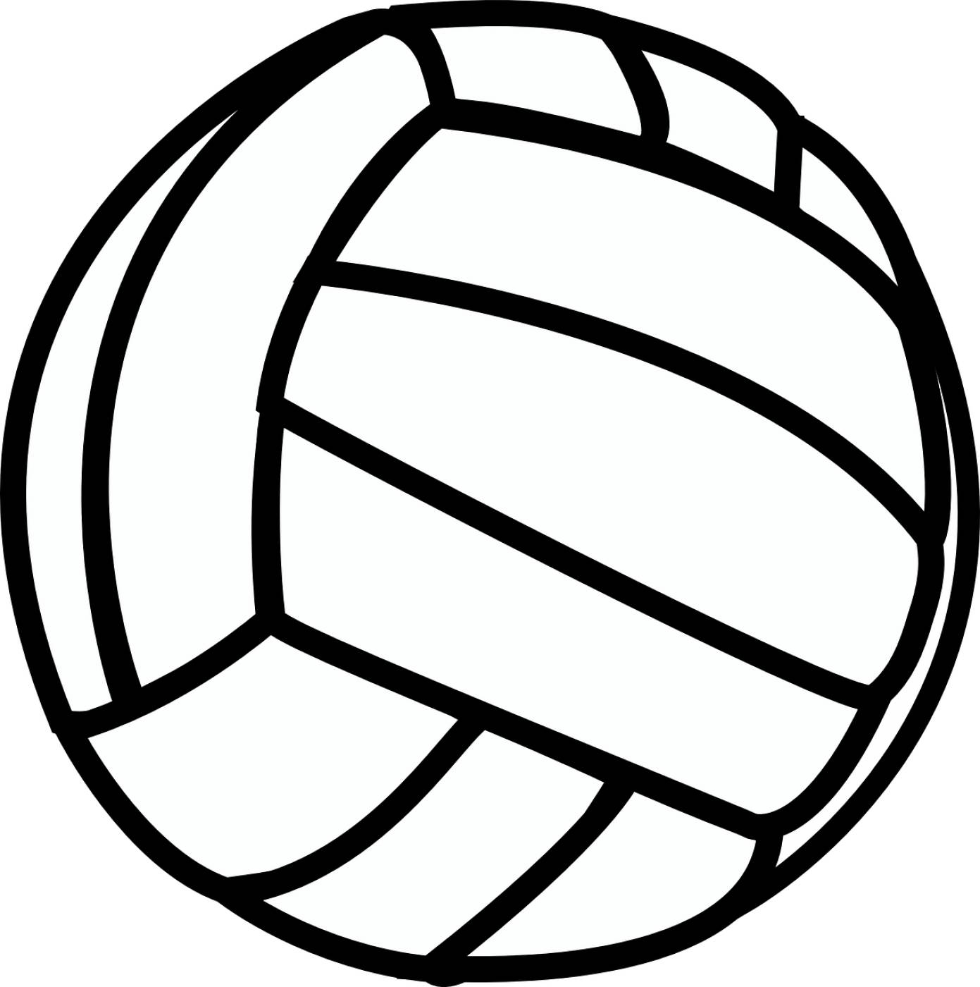 volleyball sport black white  svg vector