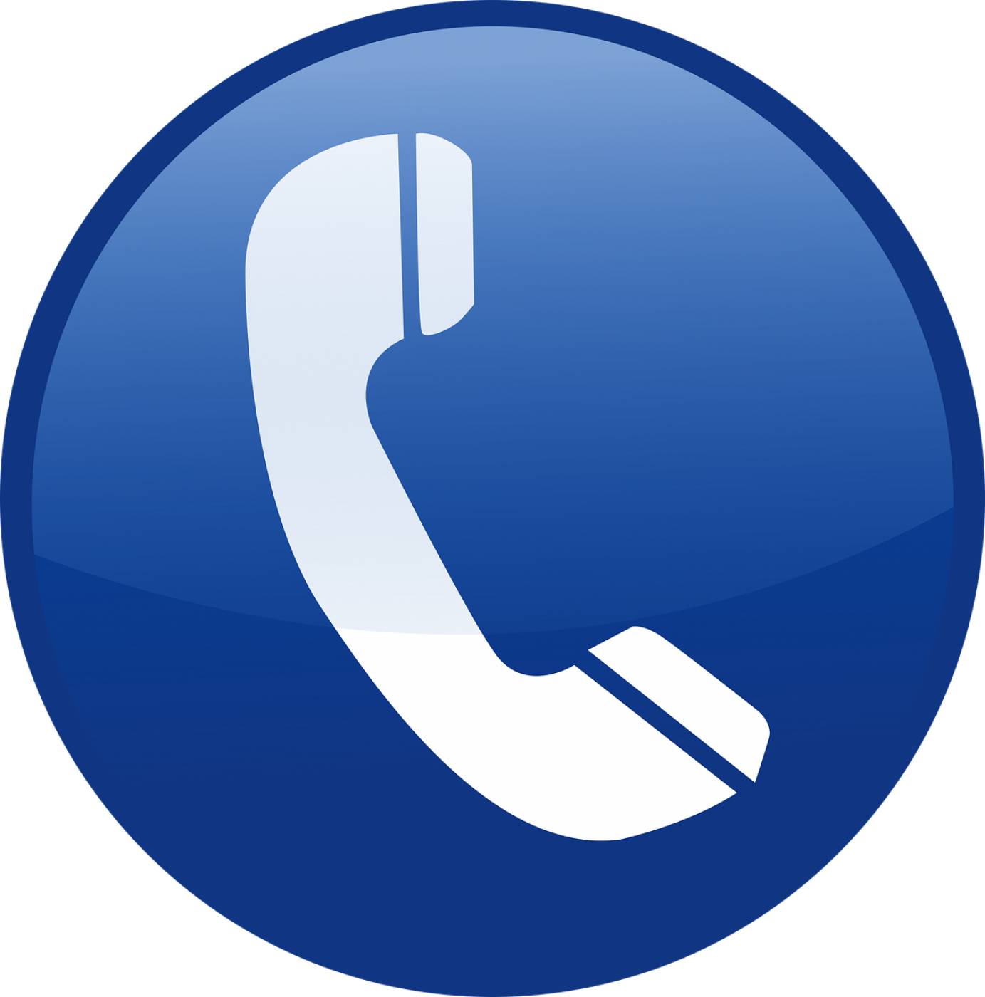 blue icon telephone web blue phone  svg vector
