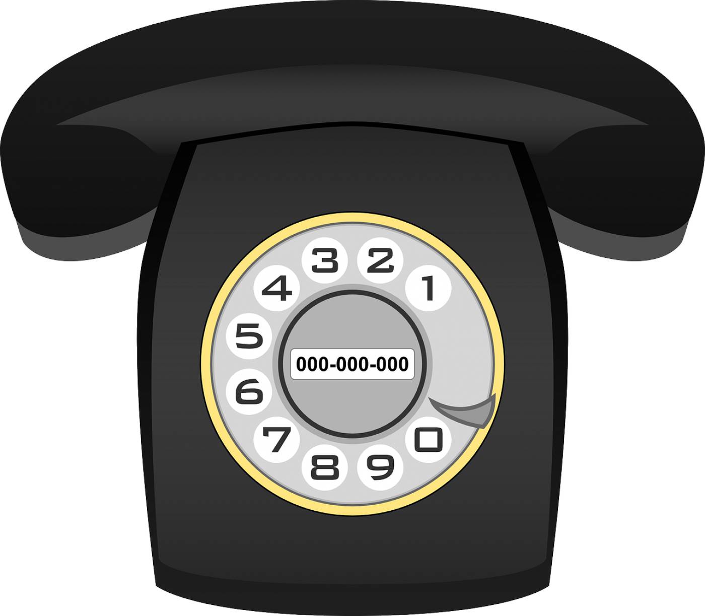 phone telephone communication  svg vector