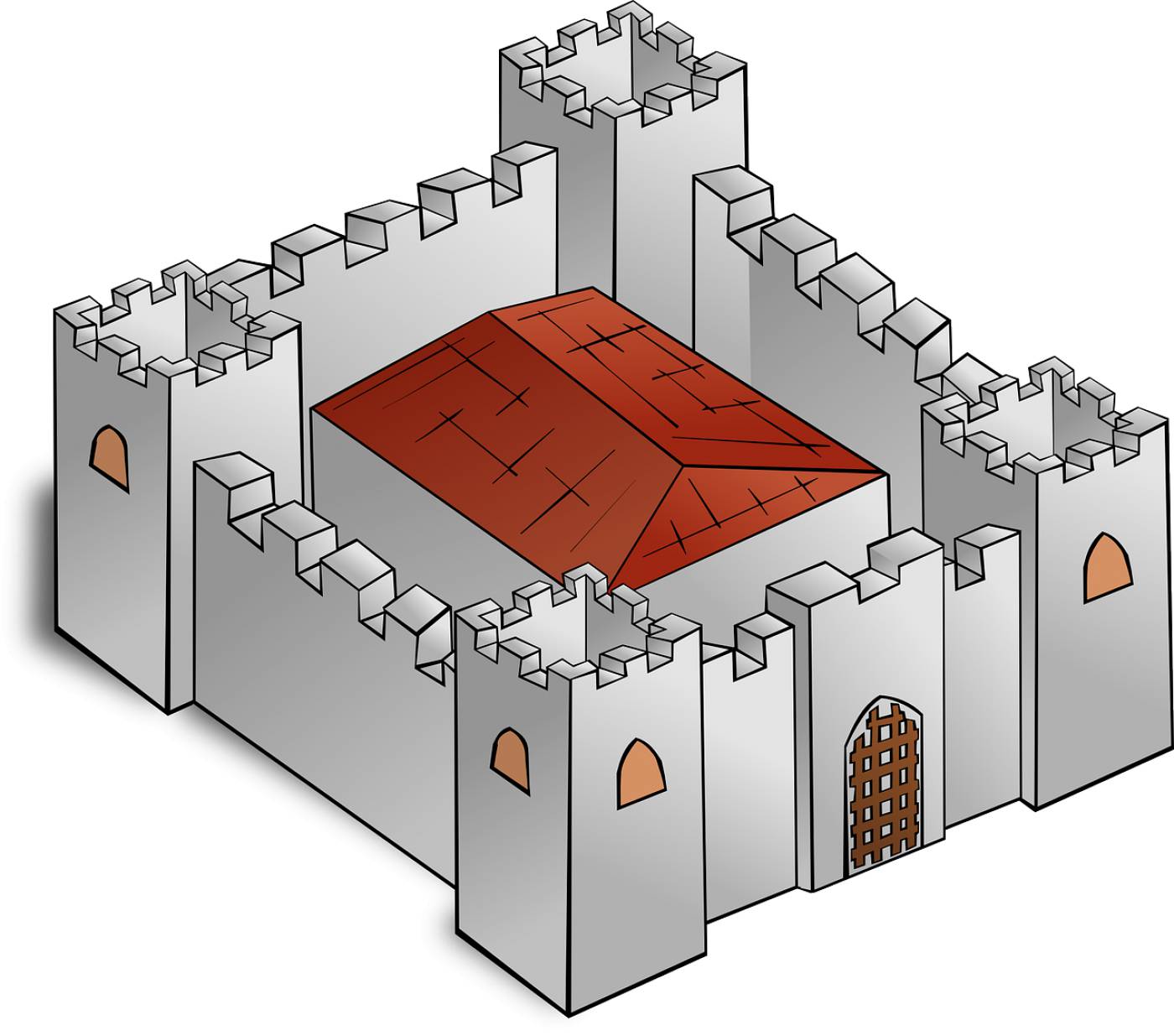 map castle defense game playing  svg vector