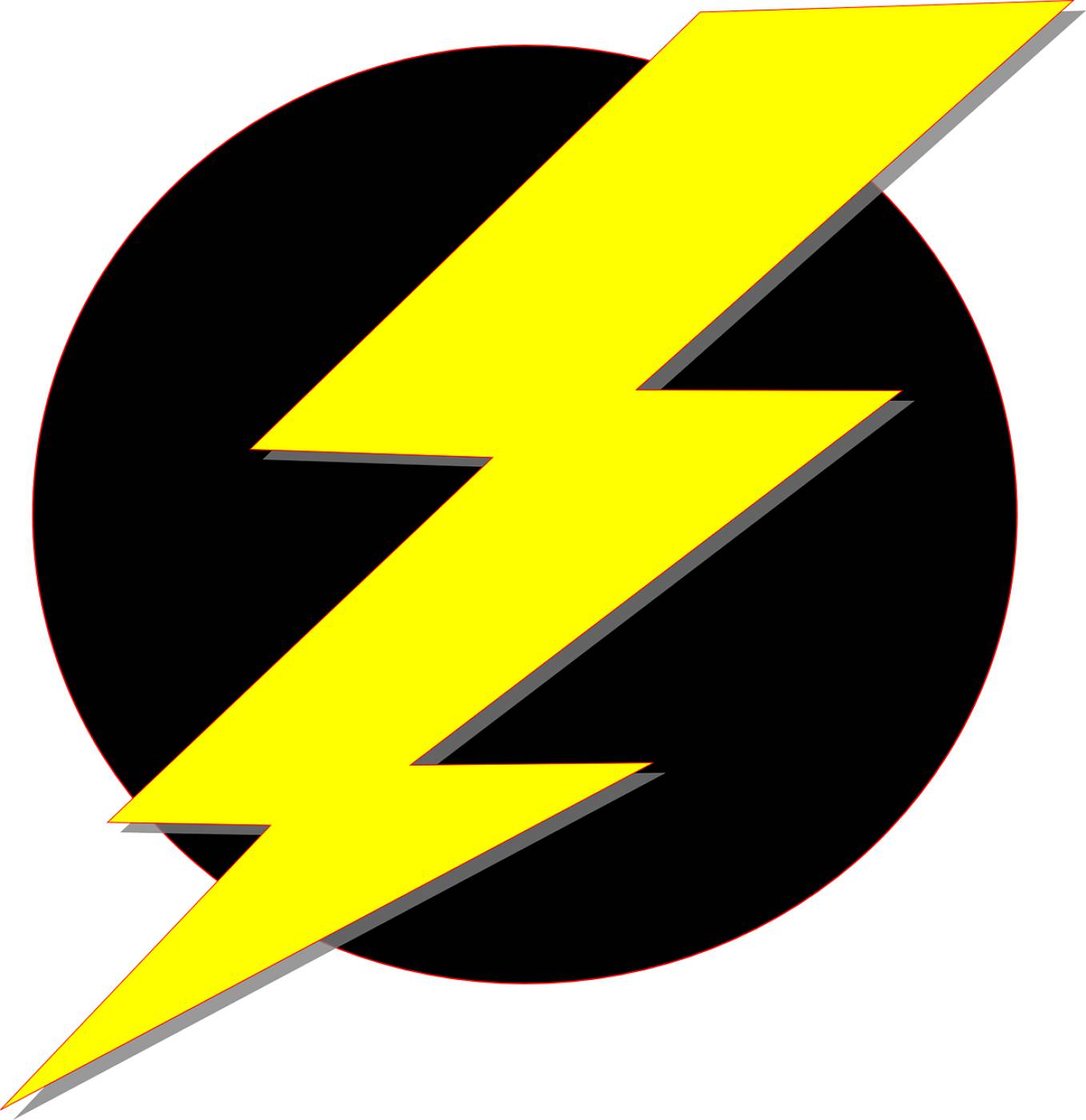 lightning flash electricity  svg vector