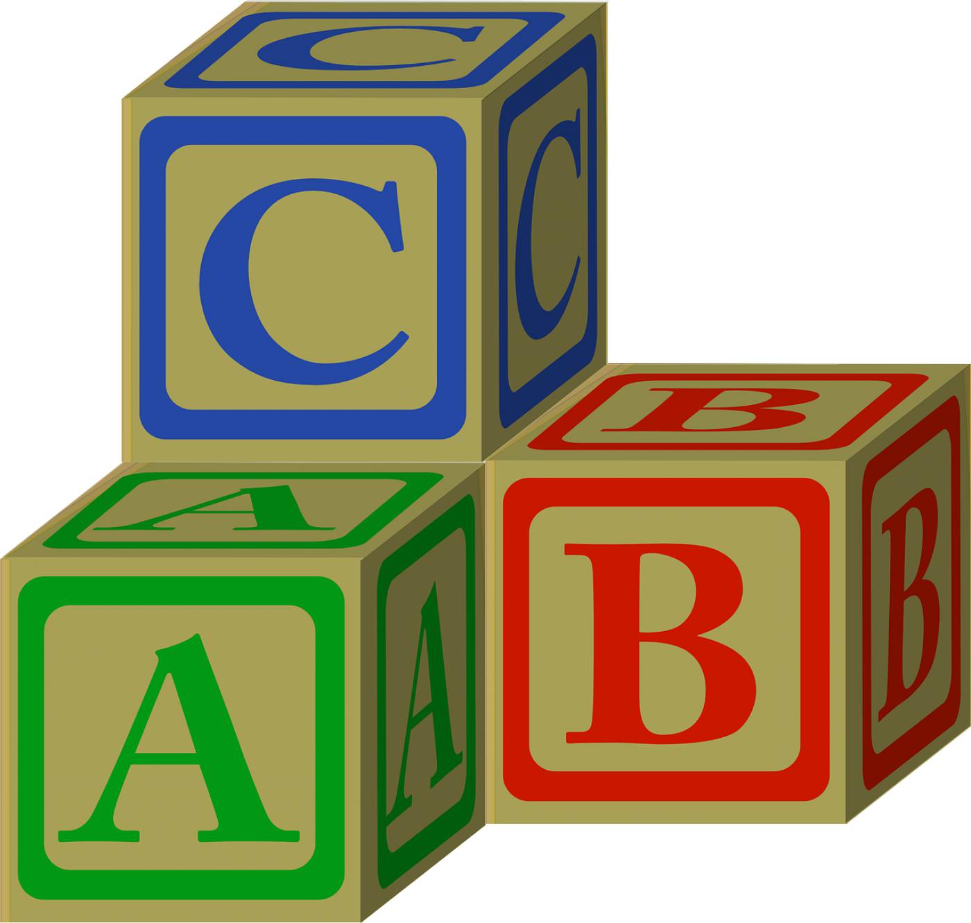 abc alphabet blocks toy abc abc  svg vector