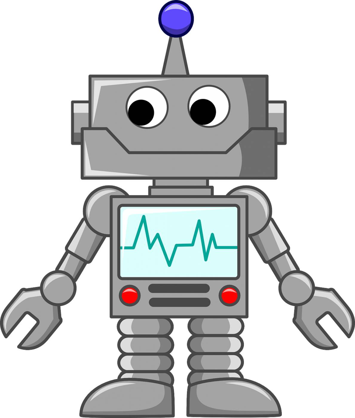 android artificial doodle robot  svg vector