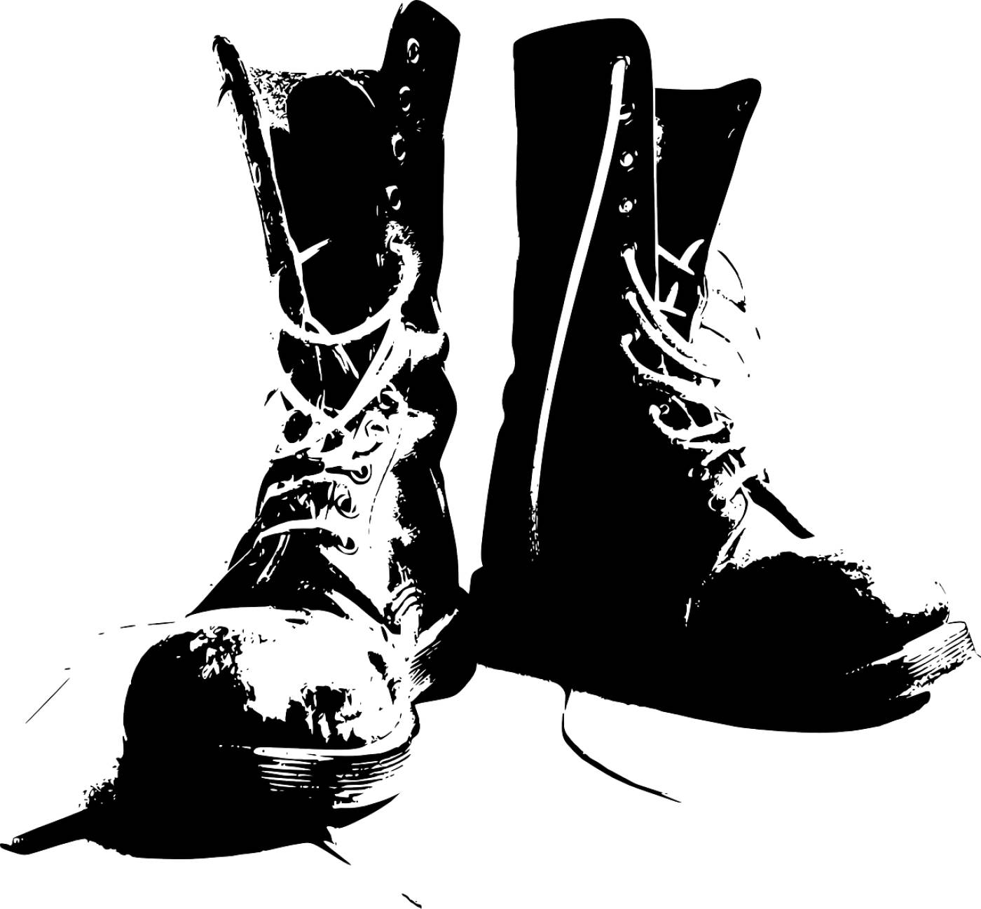 boots clothing shoes walking  svg vector