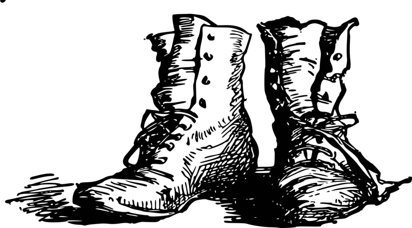 boots foot leather shoes boots  svg vector