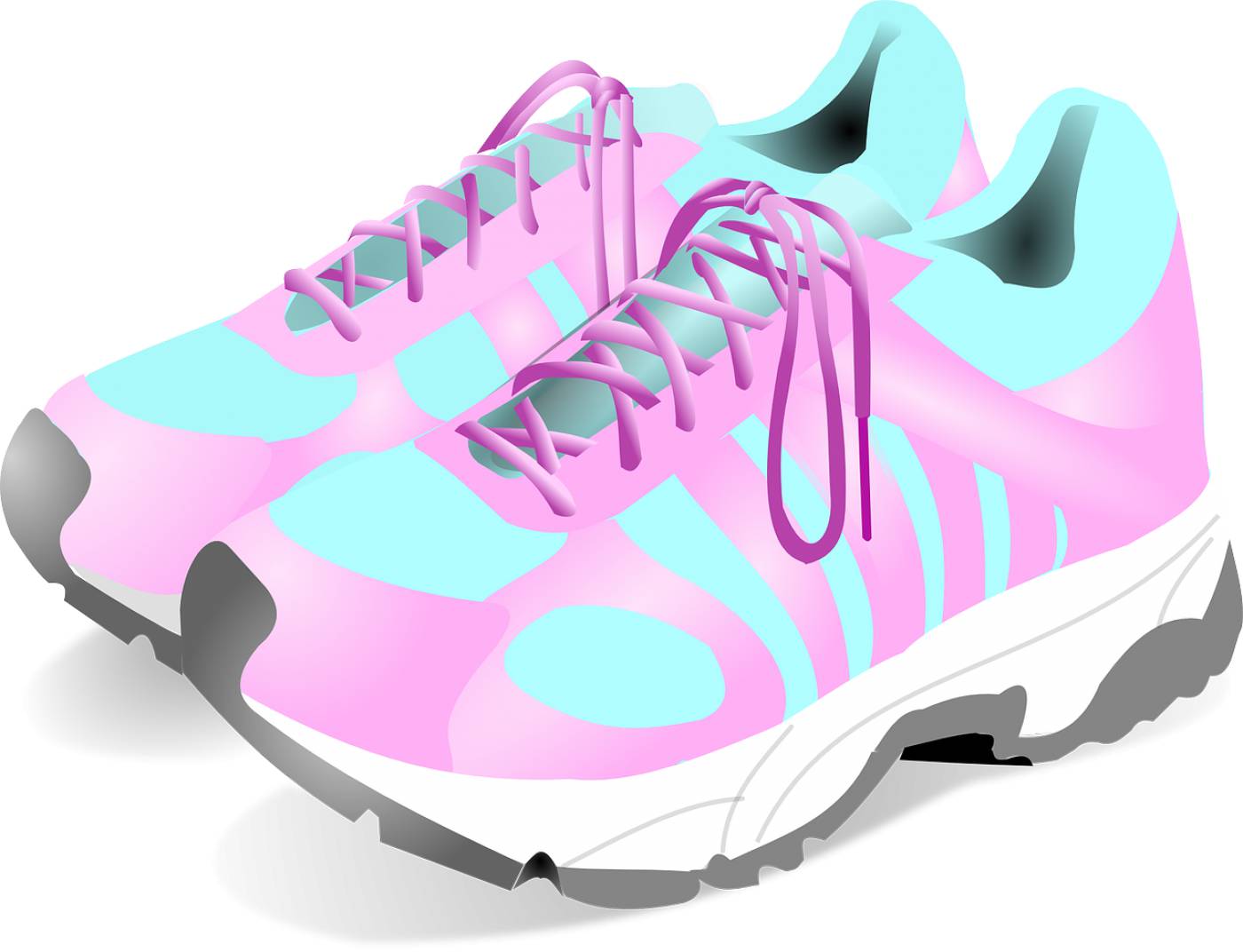 shoes sneakers sport woman  svg vector