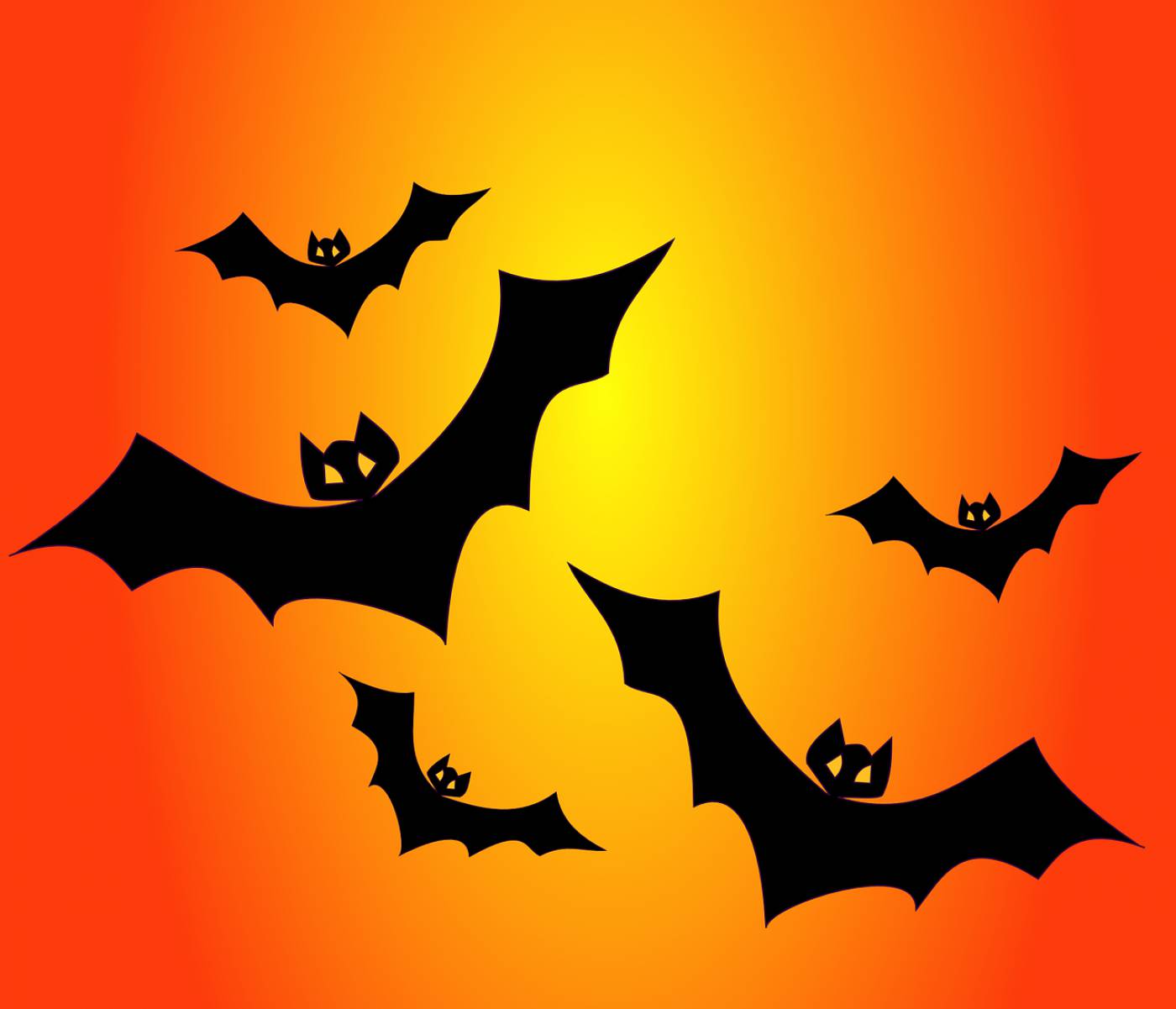 bats animals halloween flying  svg vector
