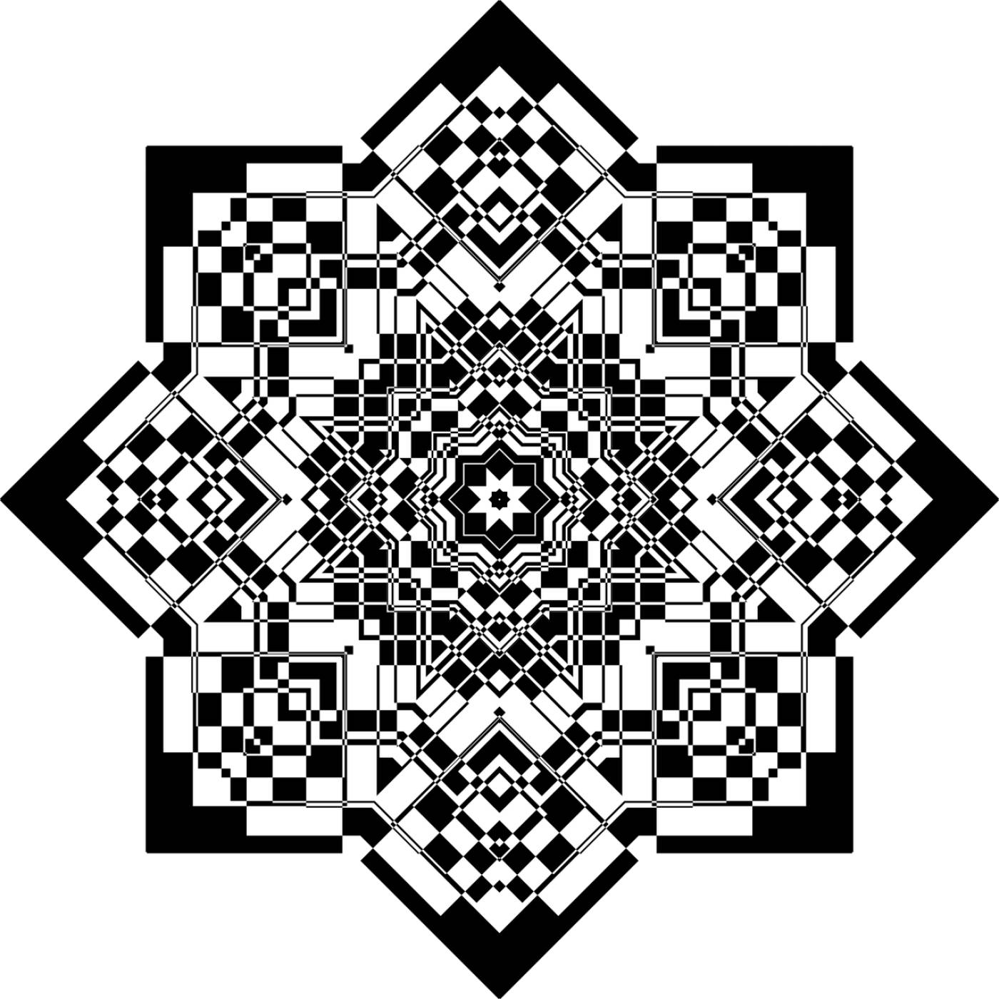 decorative ornamental black  svg vector