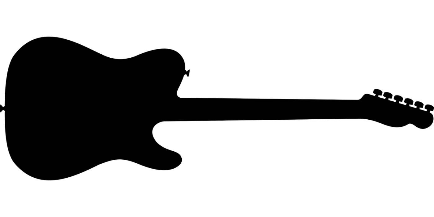 guitar hear instrument musical  svg vector