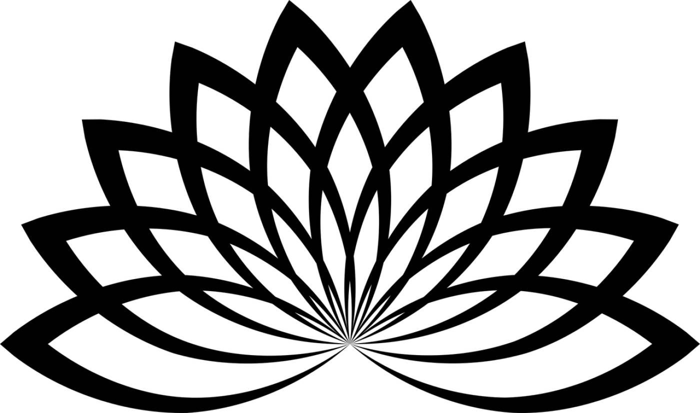 lotus floral flower abstract  svg vector
