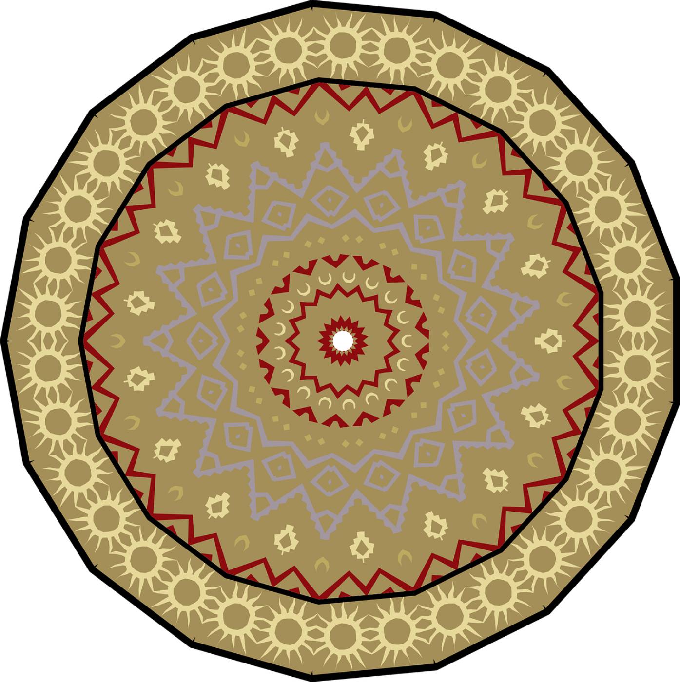 mandala art ornament pattern  svg vector