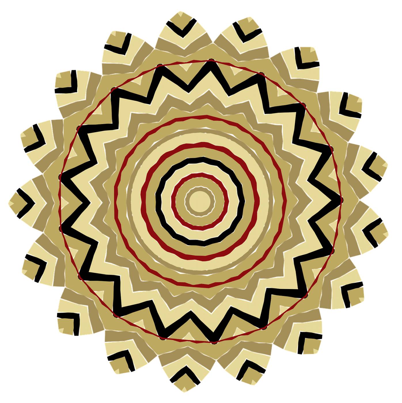 mandala art ornament pattern  svg vector
