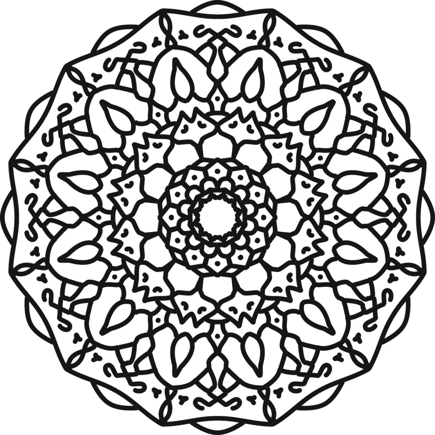 mandala design ornament pattern  svg vector