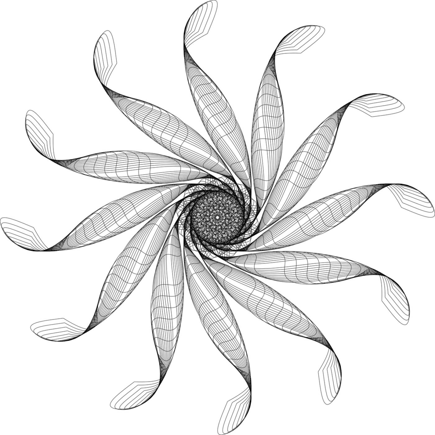 mandala geometric ornamental decor  svg vector