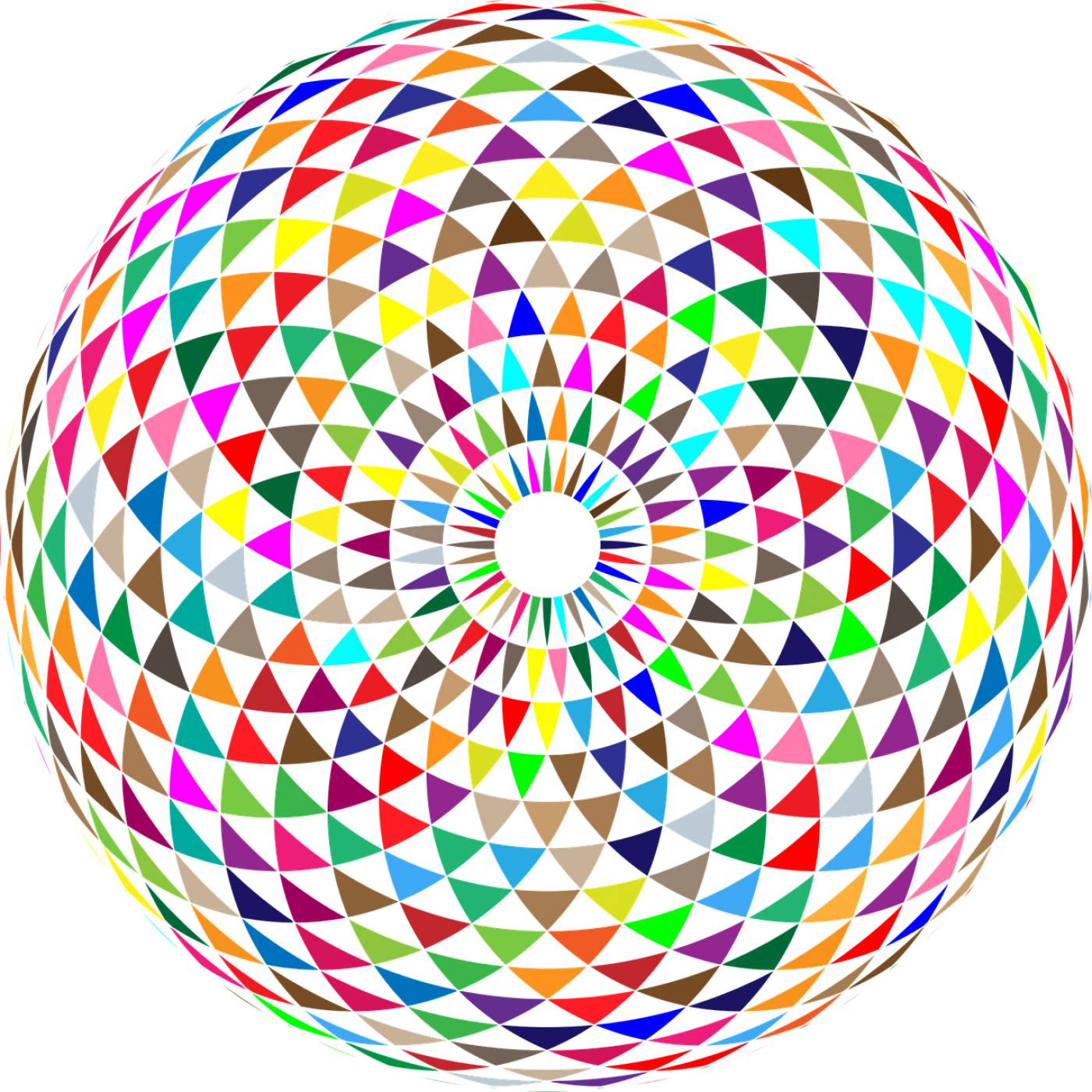 mandala toroid geometric hypnotic  svg vector