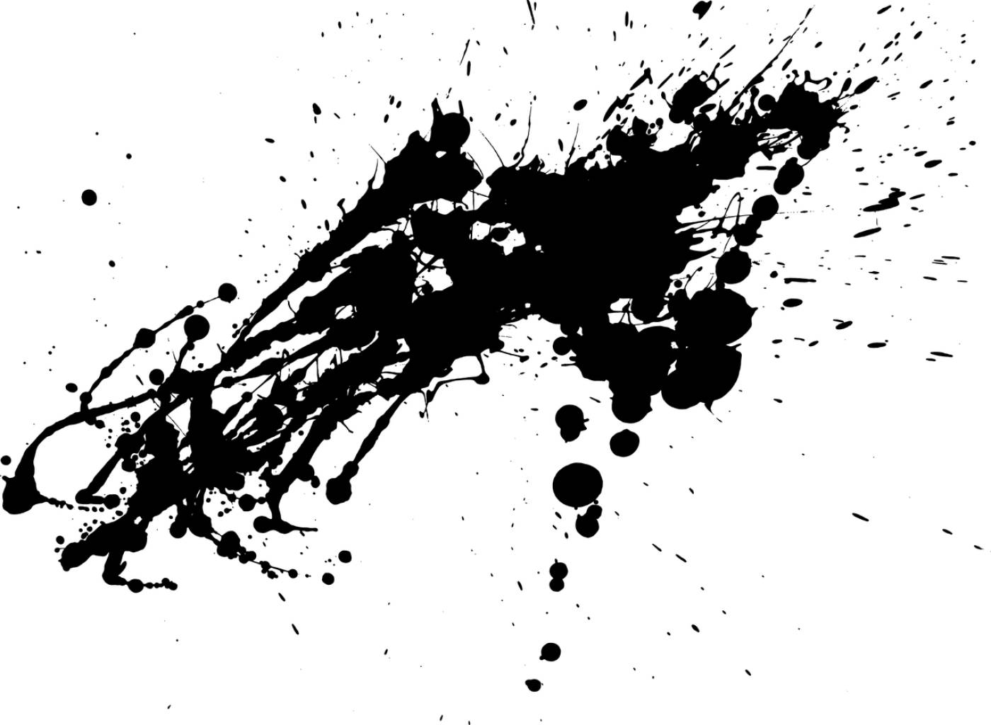 paint splatter splash ink drop  svg vector