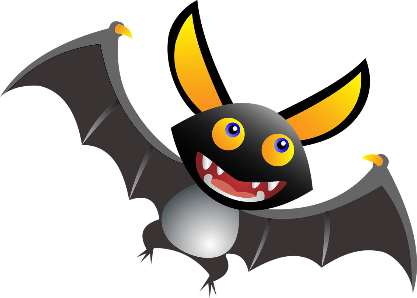 animal bat blood cartoon comic  svg vector