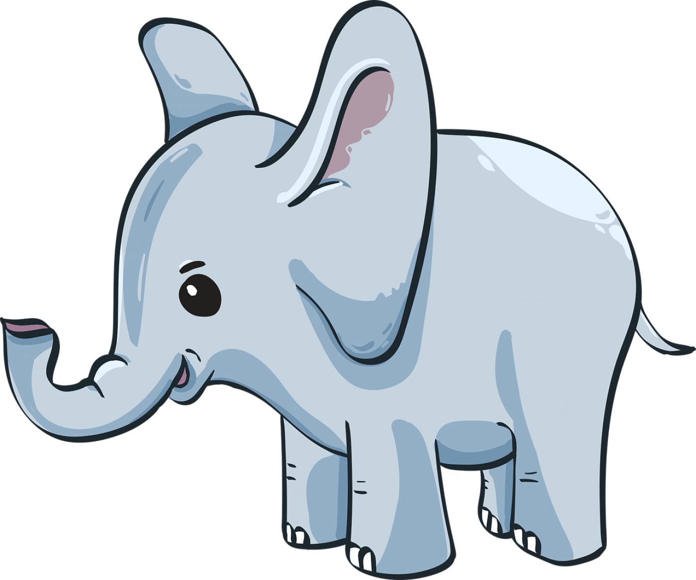 baby elephant cartoon elephant  svg vector