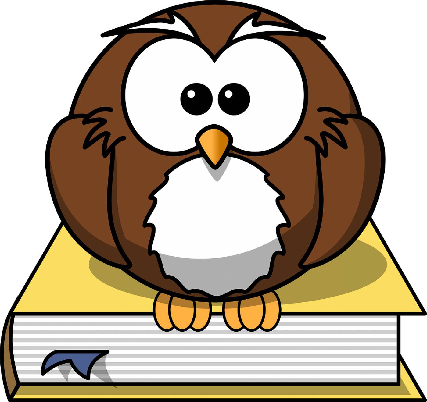 owl book animal literature  svg vector