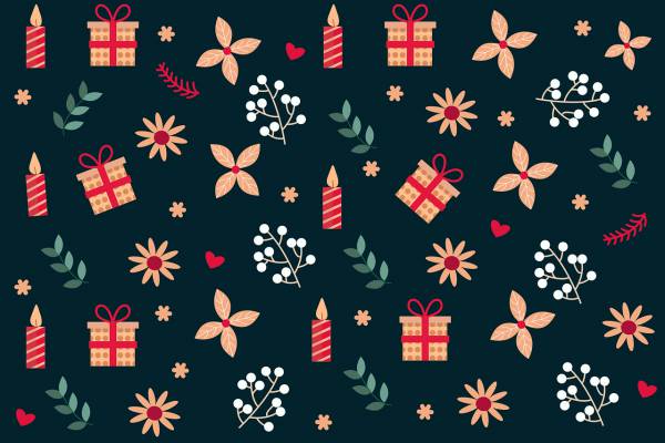 christmas pattern design wallpaper  svg vector cut file