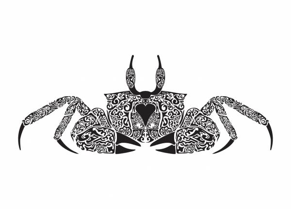 crab sea animal ocean fish sea  svg vector cut file