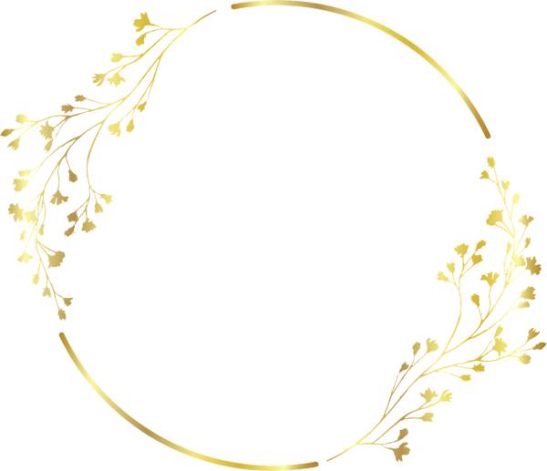 flower floral frame leaves yellow  svg vector cut file