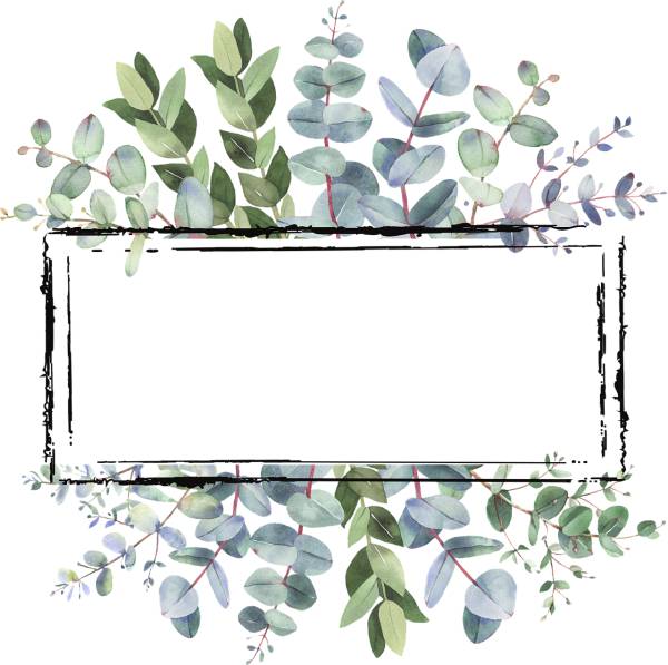 frame leaves decorate cut out  svg vector cut file