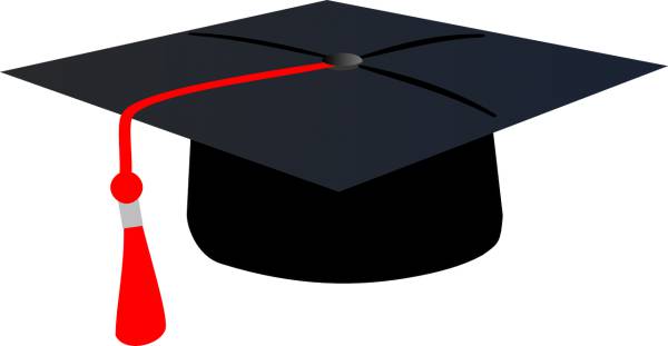 graduation cap hat achievement  svg vector cut file