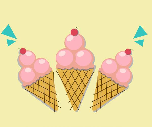 ice cream cute celebration day  svg vector cut file