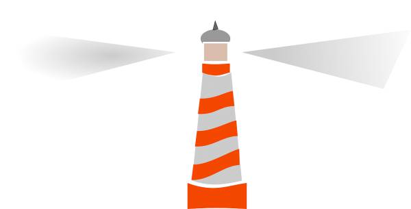lighthouse blinking light warning  svg vector cut file