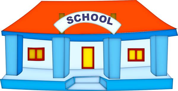 school building education property  svg vector cut file