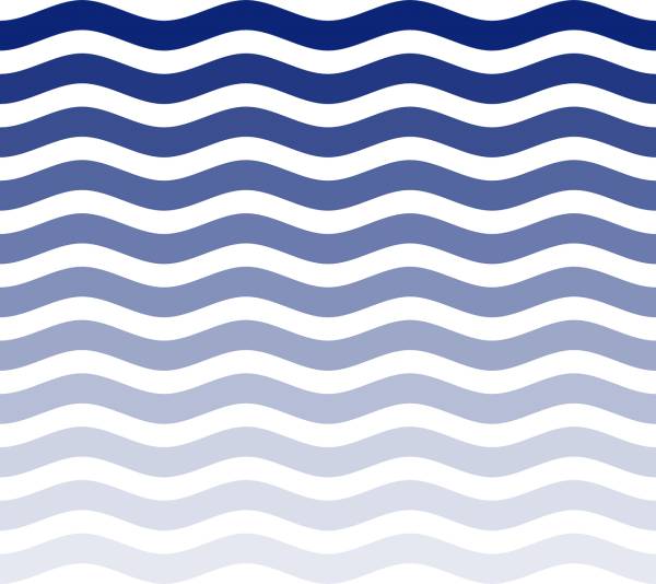 waves abstract design pattern sea  svg vector cut file