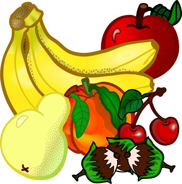 apple banana education fruit  svg vector cut file