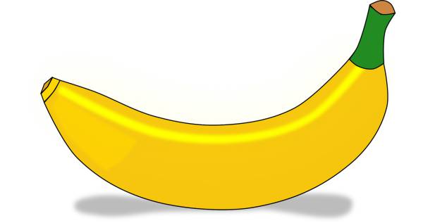 banana eat edible food fruit  svg vector cut file