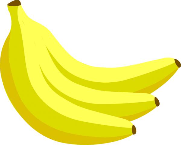 banana fruit food healthy yellow  svg vector cut file