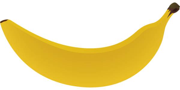 banana fruit tropical fruit tropics  svg vector cut file