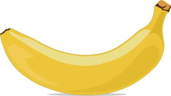 banana fruit yellow clip art food  svg vector cut file