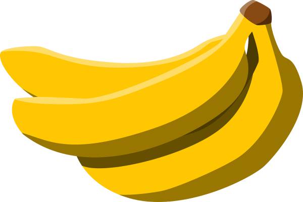 bananas food fruit yellow bananas  svg vector cut file