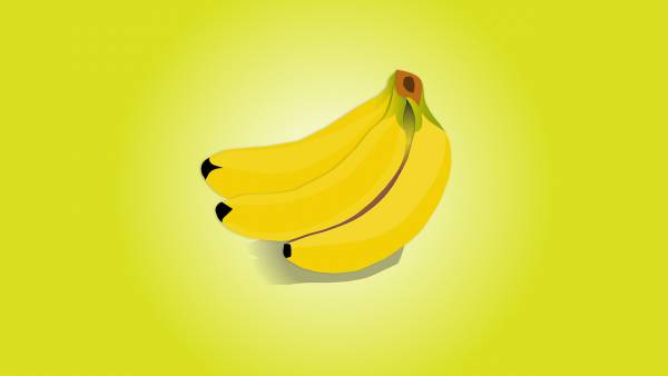 bananas fruit food yellow snack  svg vector cut file