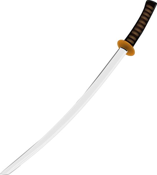 katana japan ninja samurai sword  svg vector cut file